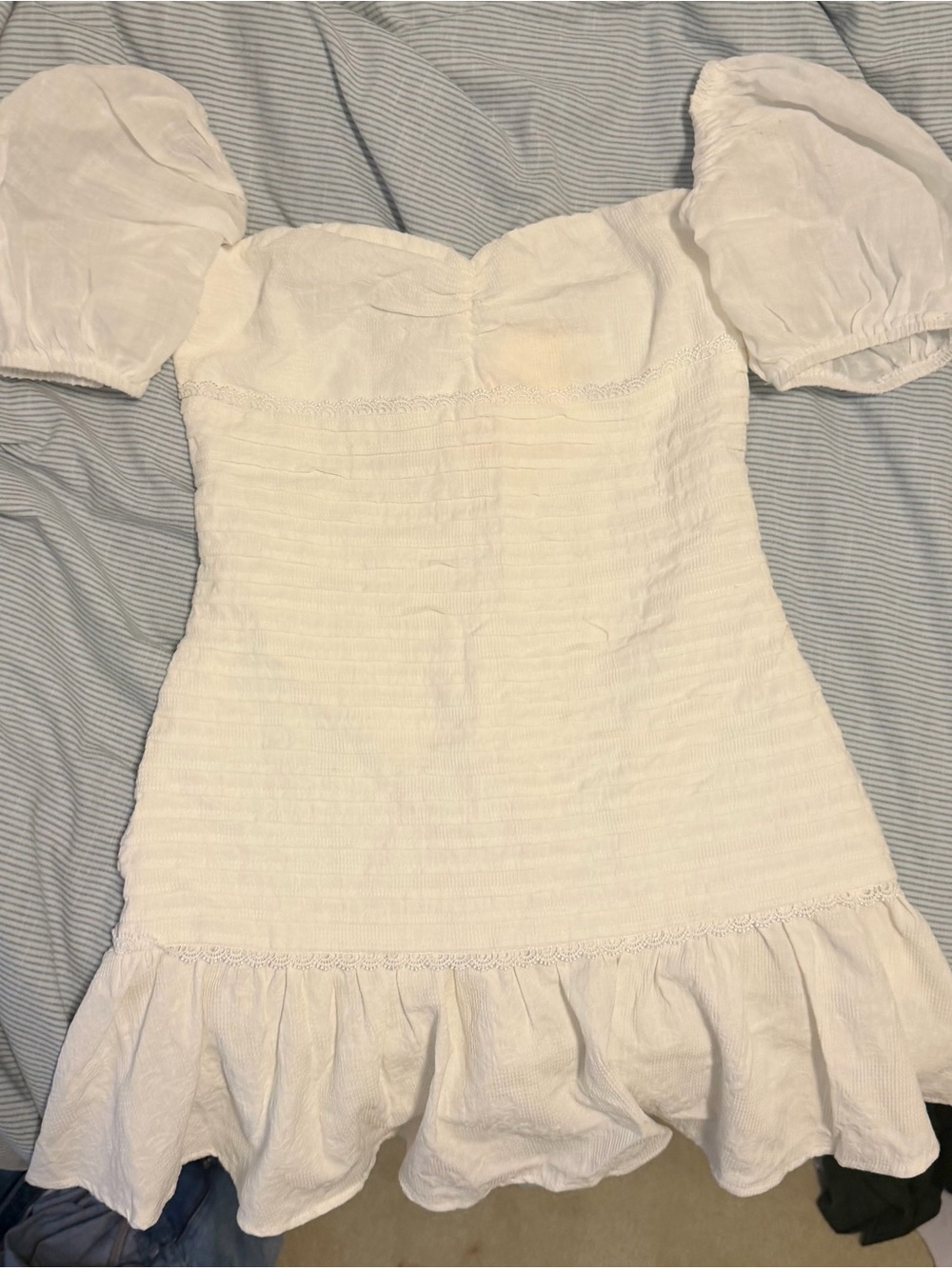Hello Molly Exclusive St Cloud Dress White